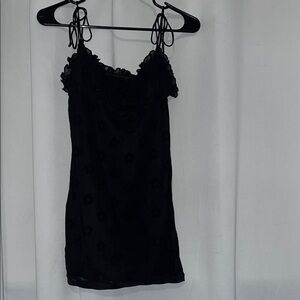 Motel Rocks Black Mini Dress